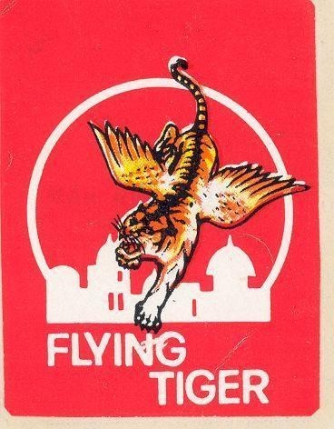 Mẫu nhãn hiệu FLYING TIGER