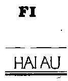Mẫu nhãn hiệu Hai Au