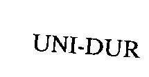 Mẫu nhãn hiệu UNI-DUR