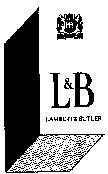 Mẫu nhãn hiệu L & B LAMBERT & BUTLER