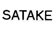 Mẫu nhãn hiệu SATAKE