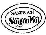Mẫu nhãn hiệu SANDWICH SàigònMớI