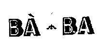 Mẫu nhãn hiệu Bà Ba