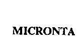Mẫu nhãn hiệu MICRONTA