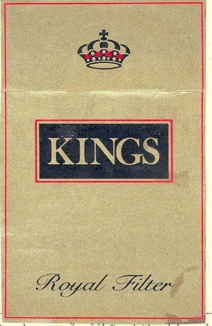 Mẫu nhãn hiệu KINGS Royal Filter
