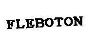 Mẫu nhãn hiệu FLEBOTON