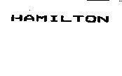Mẫu nhãn hiệu HAMILTON