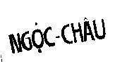 Mẫu nhãn hiệu Ngọc-Châu