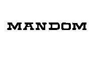 Mẫu nhãn hiệu MANDOM
