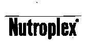 Mẫu nhãn hiệu NUTROPLEX