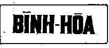 Mẫu nhãn hiệu Bình Hoà