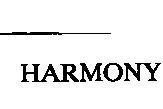 Mẫu nhãn hiệu HARMONY