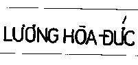 Mẫu nhãn hiệu Lương Hoà Đức
