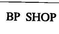 Mẫu nhãn hiệu BP SHOP