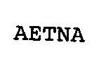 Mẫu nhãn hiệu AETNA