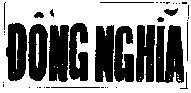 Mẫu nhãn hiệu Đồng Nghiã