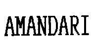 Mẫu nhãn hiệu AMANDARI