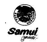 Mẫu nhãn hiệu SAMUI BRAND SURST Kiên Giang