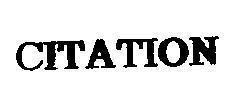 Mẫu nhãn hiệu CITATION