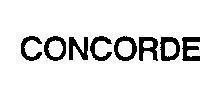 Mẫu nhãn hiệu CONCORDE HOTEL