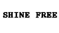 Mẫu nhãn hiệu SHINE FREE