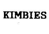 Mẫu nhãn hiệu KIMBIES