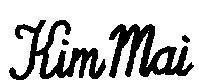 Mẫu nhãn hiệu KIM MAI
