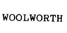 Mẫu nhãn hiệu WOOLWORTH