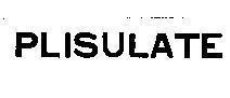 Mẫu nhãn hiệu PLISULATE