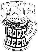 Mẫu nhãn hiệu MUG OLD FASHIONED ROOT BEER