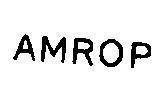 Mẫu nhãn hiệu AMROP