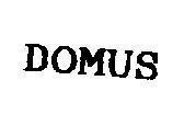 Mẫu nhãn hiệu DOMUS