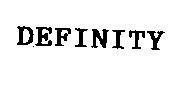 Mẫu nhãn hiệu DEFINITY