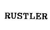Mẫu nhãn hiệu RUSTLER