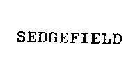 Mẫu nhãn hiệu SEDGEFIELD