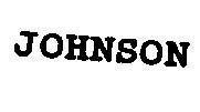 Mẫu nhãn hiệu JOHNSON