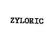 Mẫu nhãn hiệu ZYLORIC