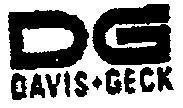 Mẫu nhãn hiệu DG DAVIS GECK