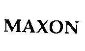 Mẫu nhãn hiệu MAXON
