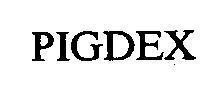 Mẫu nhãn hiệu PIGDEX