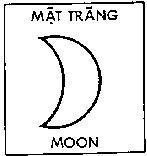 Mẫu nhãn hiệu Mặt Trăng MOON