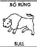 Mẫu nhãn hiệu Bò Rừng BULL