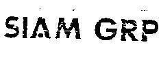 Mẫu nhãn hiệu SIAM GRP