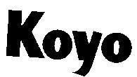 Mẫu nhãn hiệu KOYO