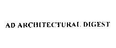 Mẫu nhãn hiệu AD ARCHITECTURAL DIGEST