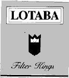 Mẫu nhãn hiệu LOTABA FILTER KINGS