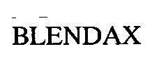 Mẫu nhãn hiệu BLENDAX