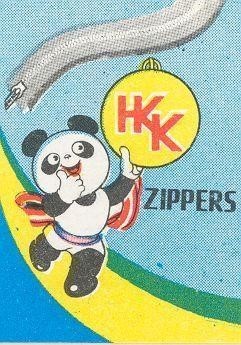Mẫu nhãn hiệu HKK ZIPPERS