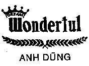Mẫu nhãn hiệu WONDERFUL DREAM Anh Dũng
