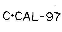 Mẫu nhãn hiệu C CAL-97